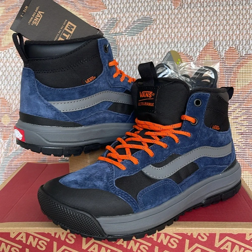 Vans Men’s Ultrarange Exo Dress Blues/Black VN0A5KS5LKV Sneakers Hiking B…